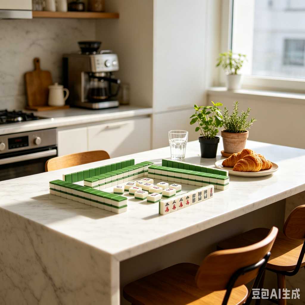 premium resin mahjong tiles