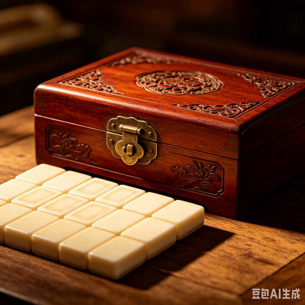 mahjong tile storage box
