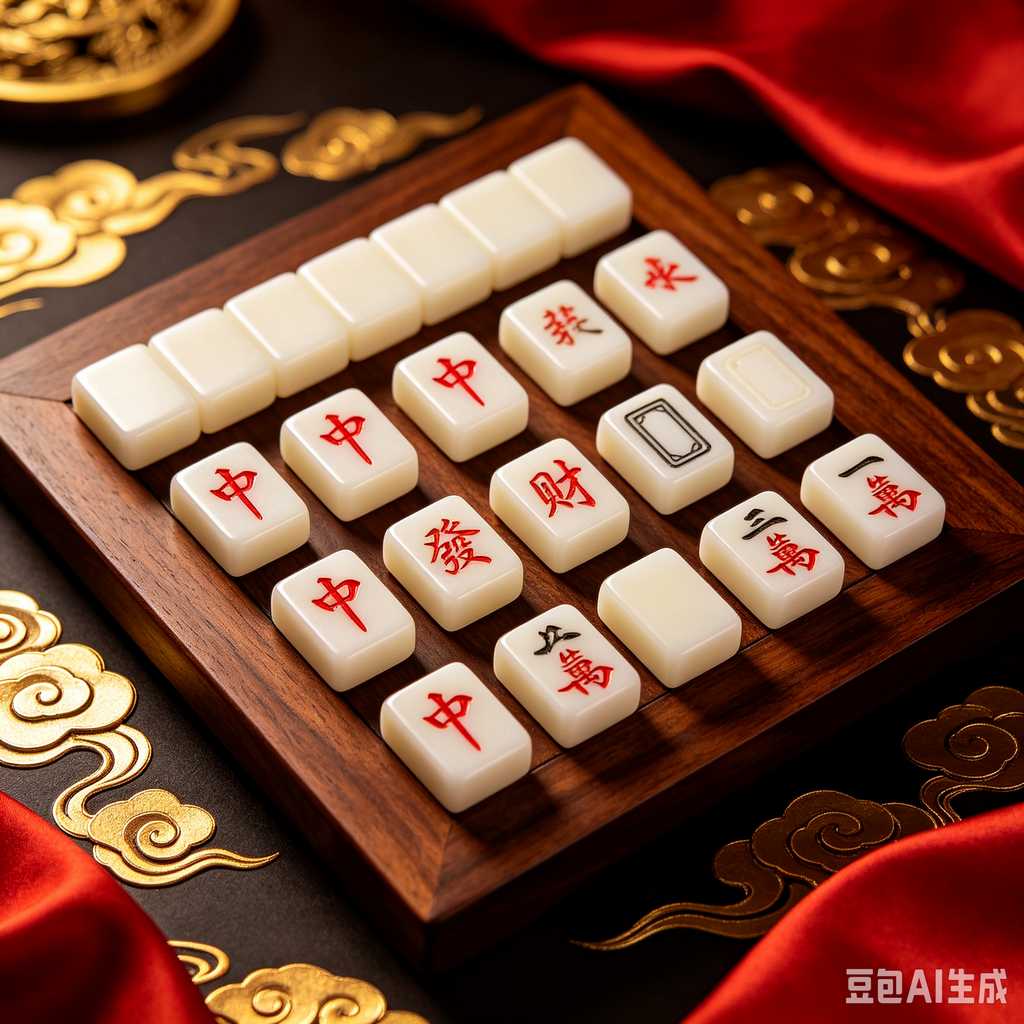 hd printed mahjong set